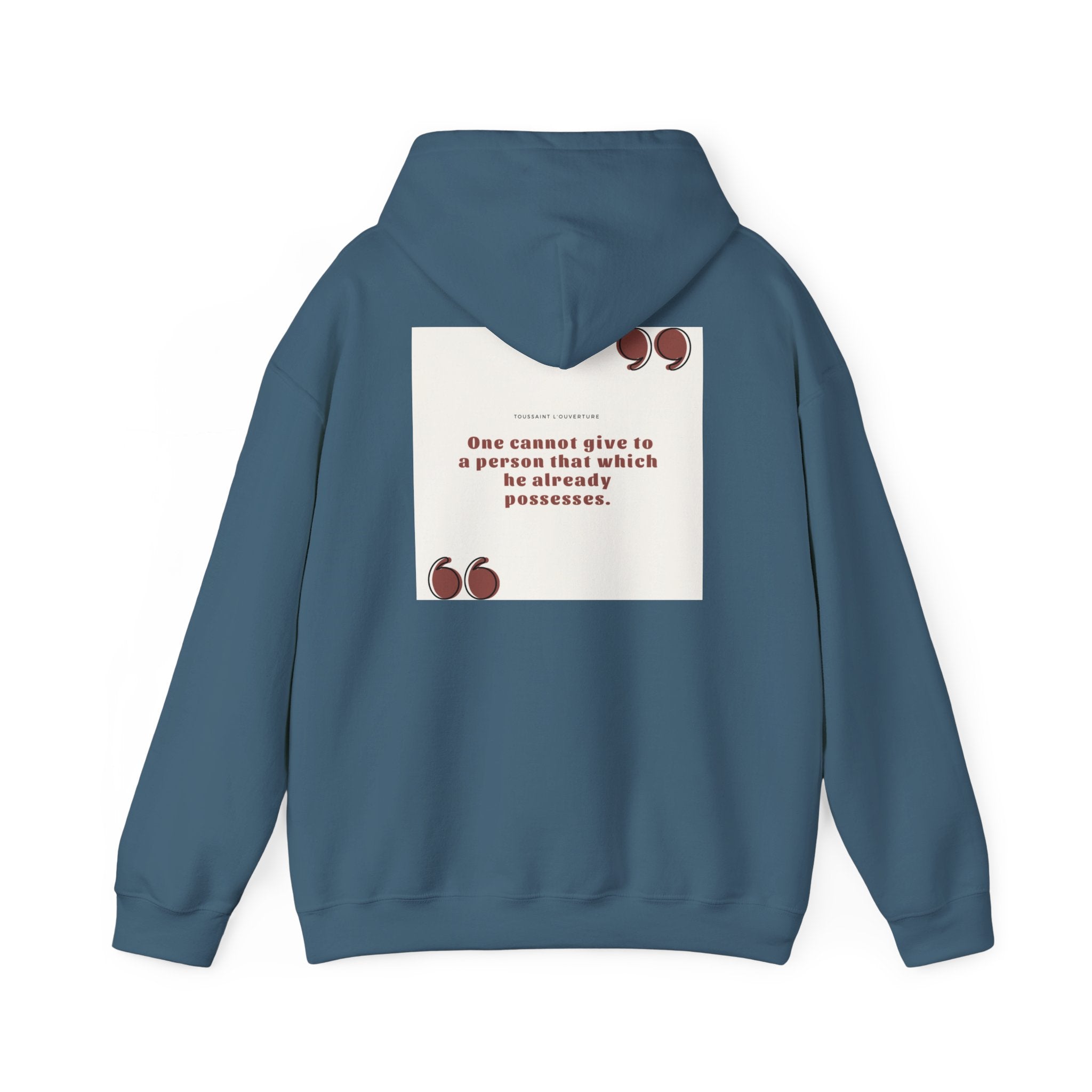 Toussaint Louverture Quote Unisex Heavy Blend™ Hooded Sweatshirt