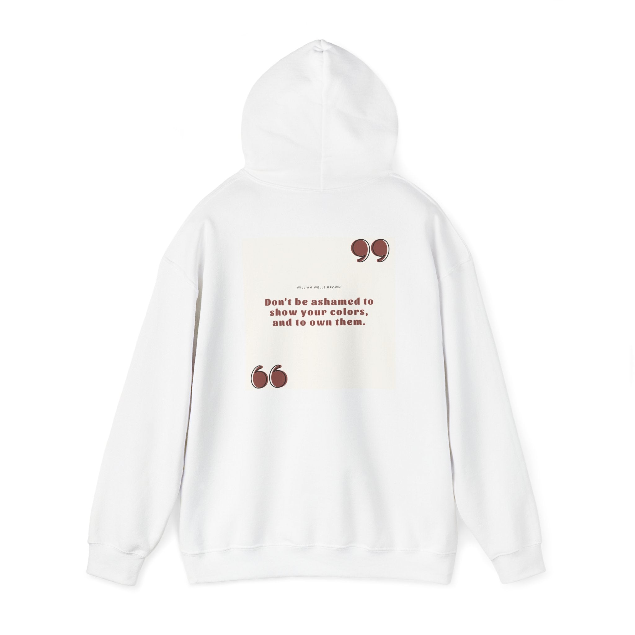 William Brown Quote Unisex Heavy Blend™ Hooded Sweatshirt