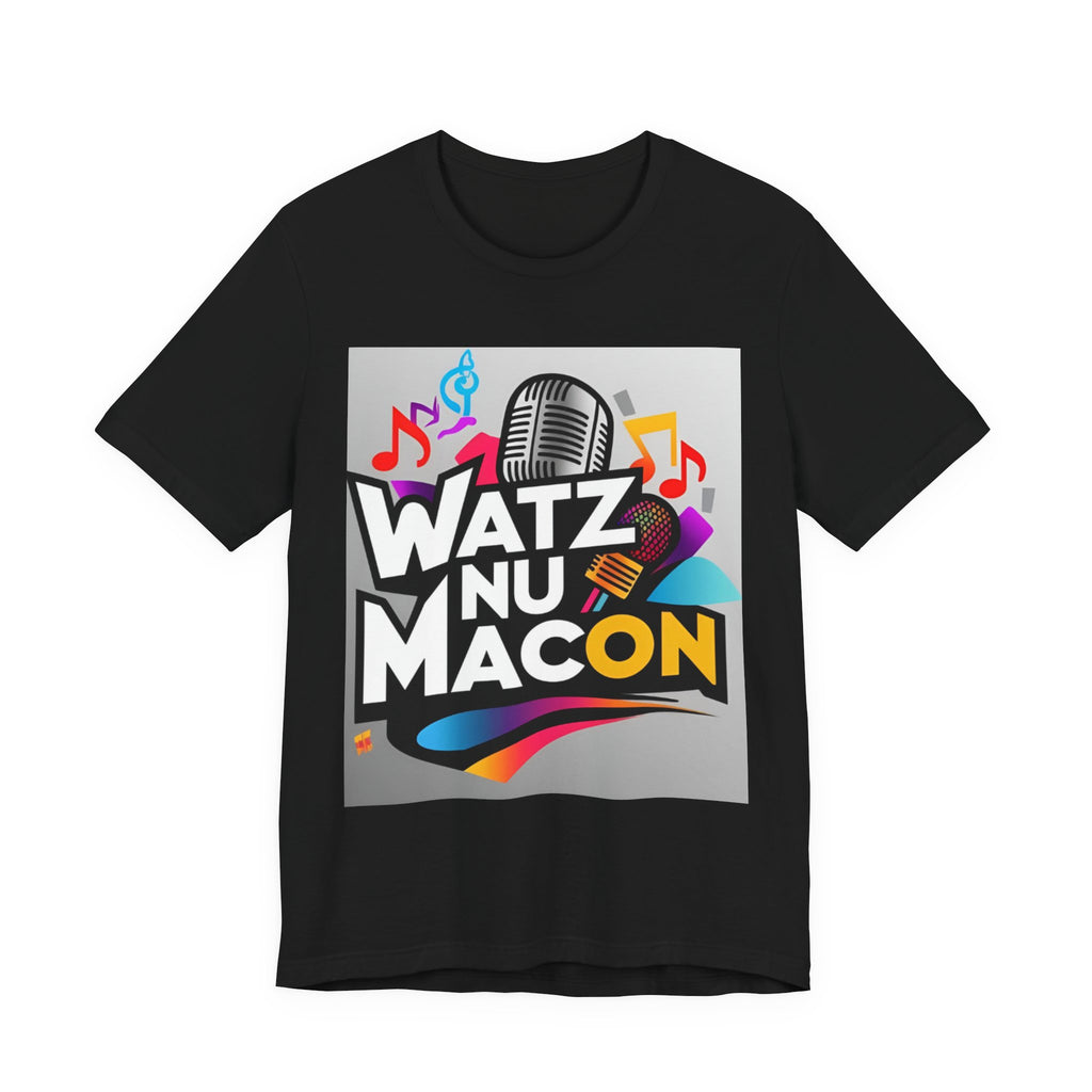 Asphalt Watz Nu Macon Unisex Jersey Short Sleeve Tee