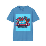 Watz Nu Macon Music & Interviews T-Shirt, Casual Unisex Tee, Music Lover Gift, Creative Graphic T-Shirt, Vintage Style Top