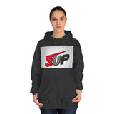 What's SUP Stylish Unisex College Hoodie with Bold SUP Logo, Graphic Sweatshirt for Students, Cozy Casual Wear, Perfect for Campus Life, Holiday Gift