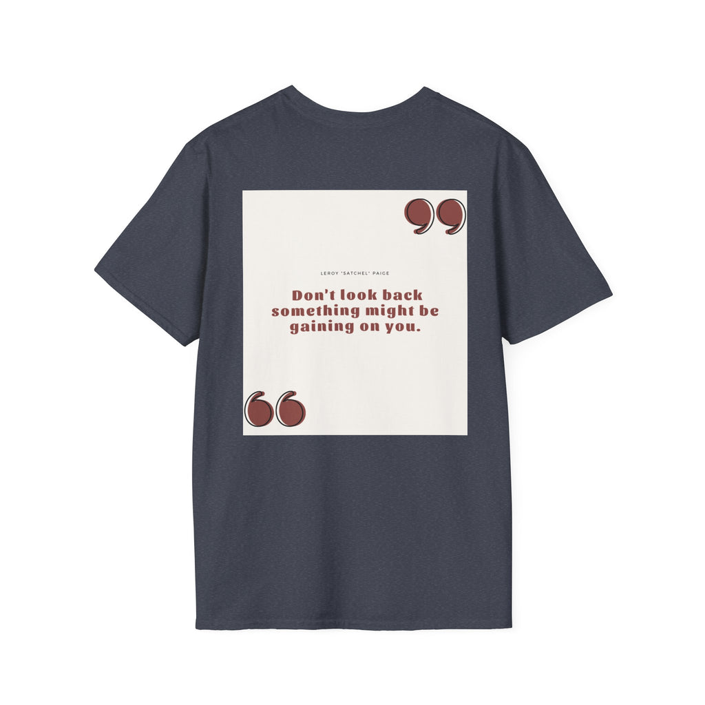 Leroy Paige Quote Unisex Softstyle T-Shirt