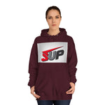 What's SUP Stylish Unisex College Hoodie with Bold SUP Logo, Graphic Sweatshirt for Students, Cozy Casual Wear, Perfect for Campus Life, Holiday Gift