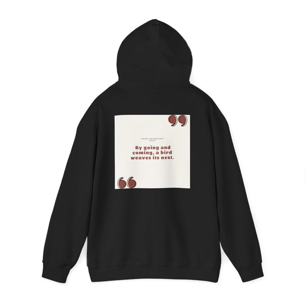 Ashanti Proverb Quote Unisex Heavy Blend™ Hooded Sweatshirt