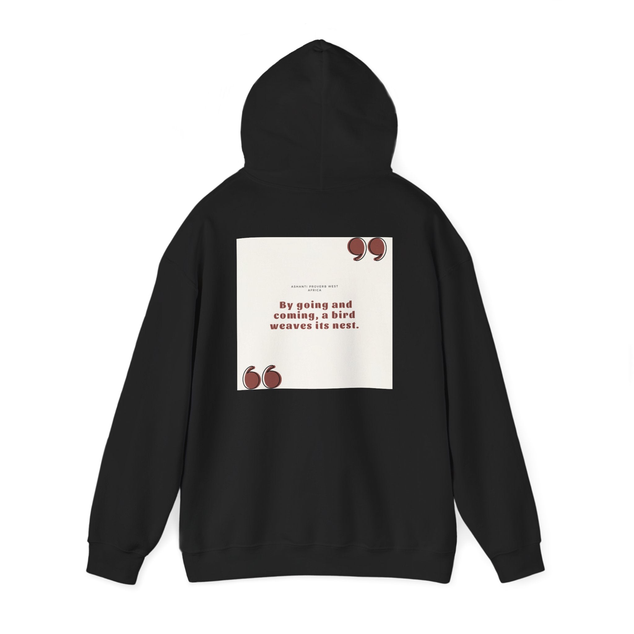 Ashanti Proverb Quote Unisex Heavy Blend™ Hooded Sweatshirt