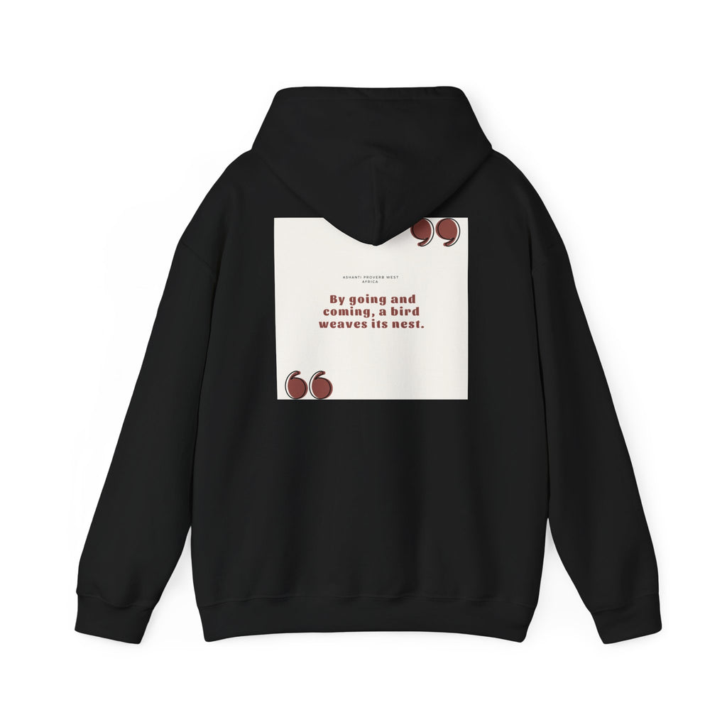 Ashanti Proverb Quote Unisex Heavy Blend™ Hooded Sweatshirt