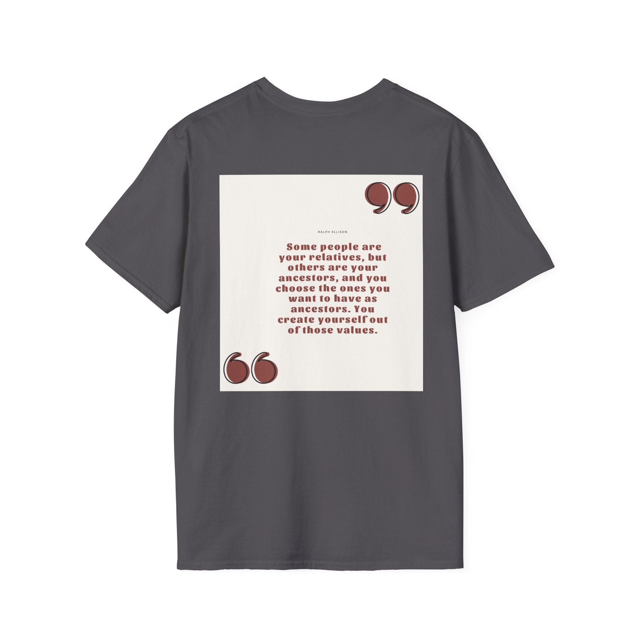 Ralph Ellison Quote Unisex Softstyle T-Shirt