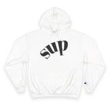 What's SUP Stylish Hoodie with Fun 'sup' Text, Graphic Apparel for Teens and Young Adults, Perfect for Casual Outings, Gifts, Streetwear