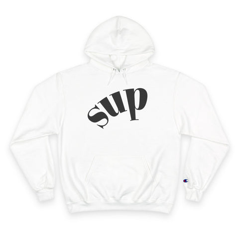What's SUP Stylish Hoodie with Fun 'sup' Text, Graphic Apparel for Teens and Young Adults, Perfect for Casual Outings, Gifts, Streetwear