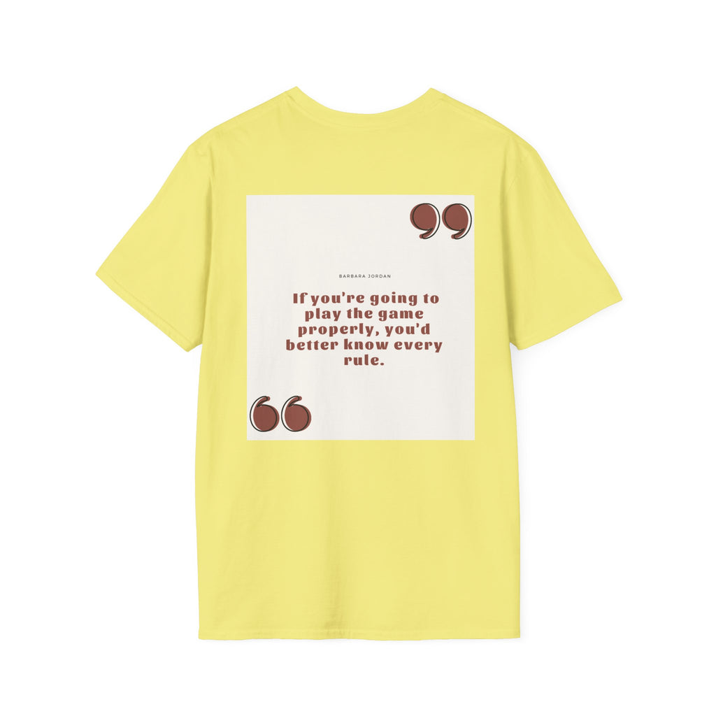 Barbara Jordan Quote Softstyle T-Shirt