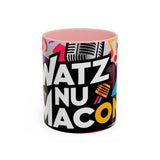 Watz Nu Macon  Accent Coffee Mug (11, 15oz)