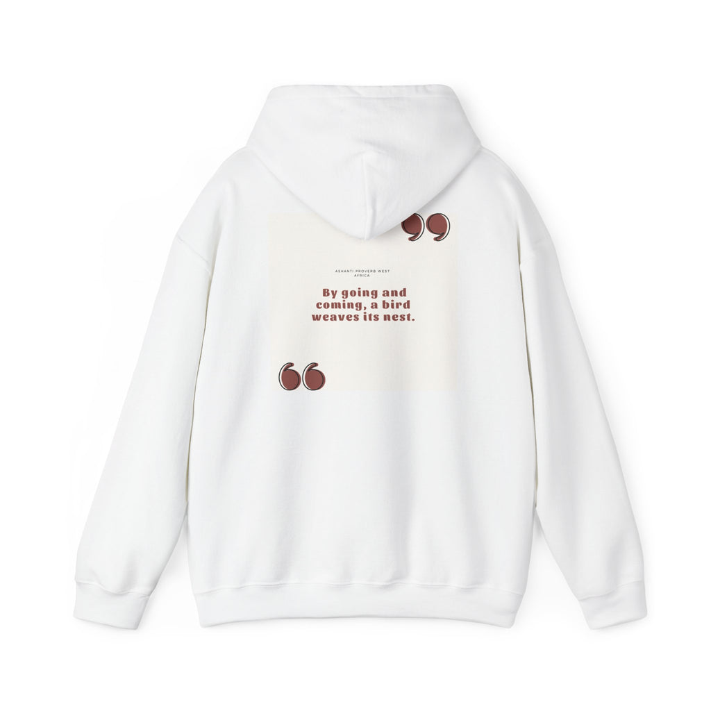 Ashanti Proverb Quote Unisex Heavy Blend™ Hooded Sweatshirt