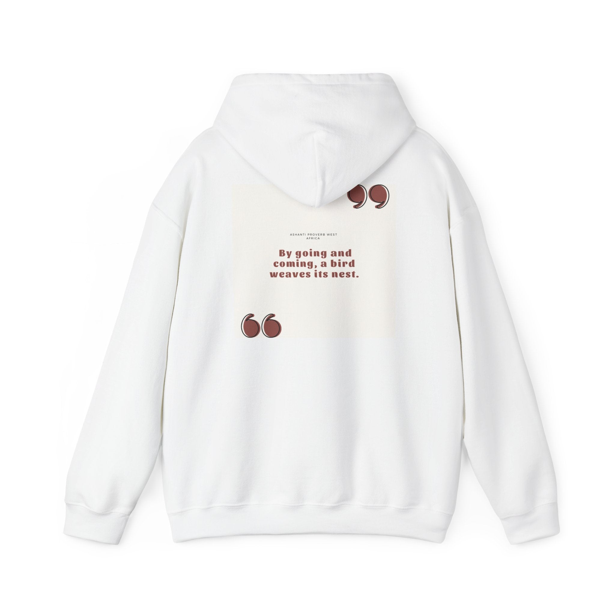 Ashanti Proverb Quote Unisex Heavy Blend™ Hooded Sweatshirt