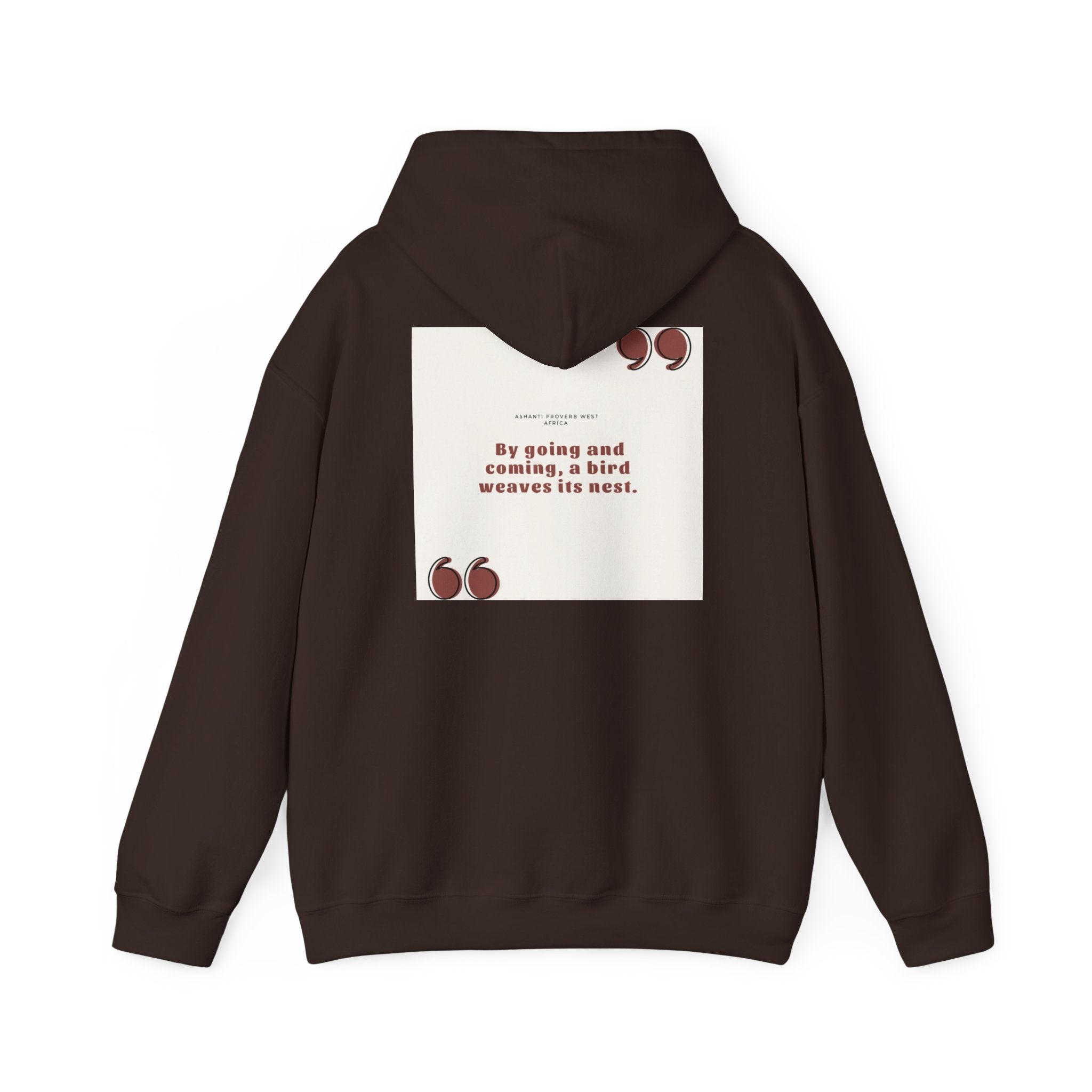 Ashanti Proverb Quote Unisex Heavy Blend™ Hooded Sweatshirt