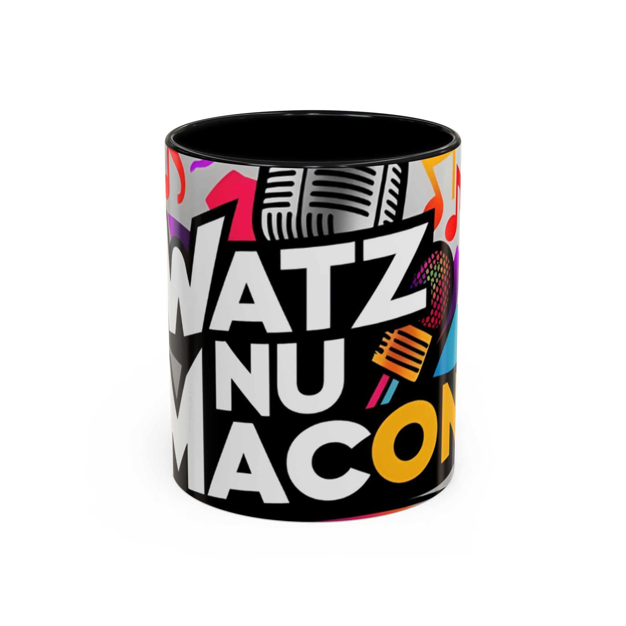 Watz Nu Macon  Accent Coffee Mug (11, 15oz)