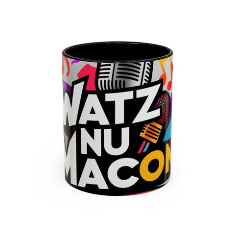 Watz Nu Macon  Accent Coffee Mug (11, 15oz)