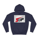 What's SUP Stylish Unisex College Hoodie with Bold SUP Logo, Graphic Sweatshirt for Students, Cozy Casual Wear, Perfect for Campus Life, Holiday Gift