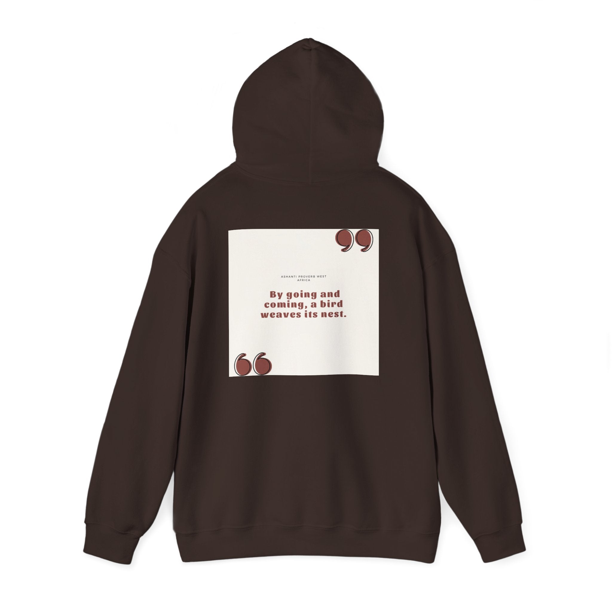 Ashanti Proverb Quote Unisex Heavy Blend™ Hooded Sweatshirt