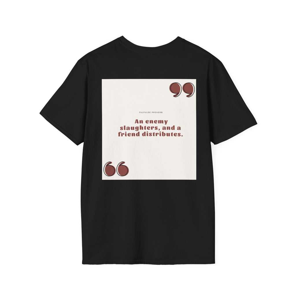 Falfulde Proverb Unisex Softstyle T-Shirt
