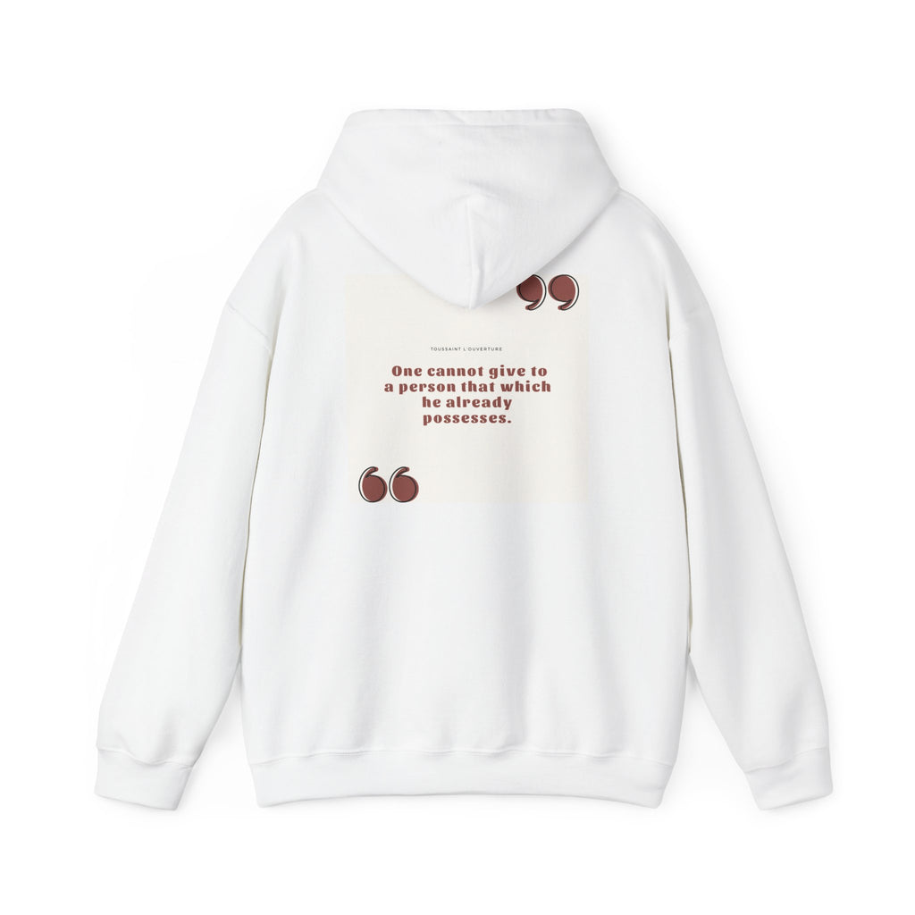 Toussaint Louverture Quote Unisex Heavy Blend™ Hooded Sweatshirt
