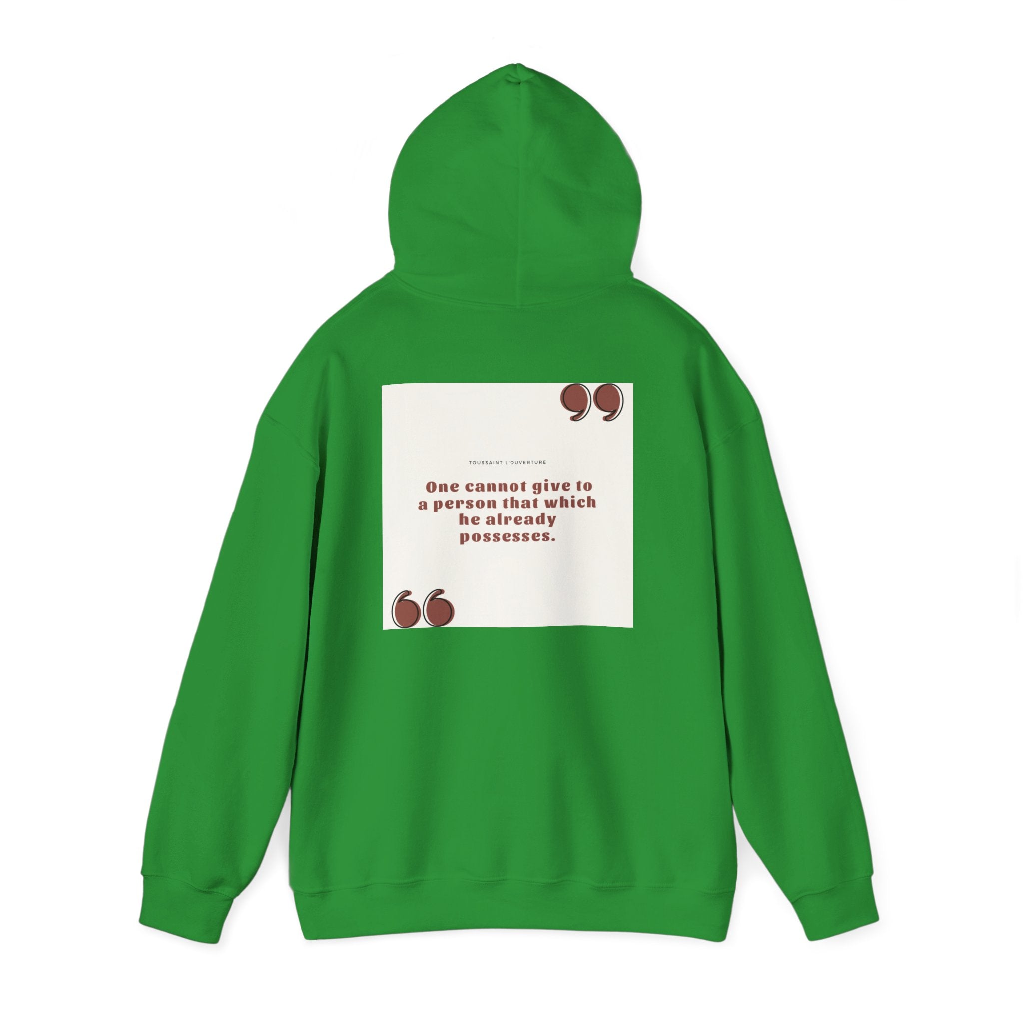 Toussaint Louverture Quote Unisex Heavy Blend™ Hooded Sweatshirt