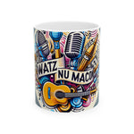 Watz Nu Macon Ceramic Mug, (11oz, 15oz)