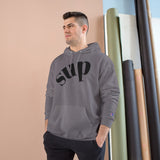 What's SUP Stylish Hoodie with Fun 'sup' Text, Graphic Apparel for Teens and Young Adults, Perfect for Casual Outings, Gifts, Streetwear
