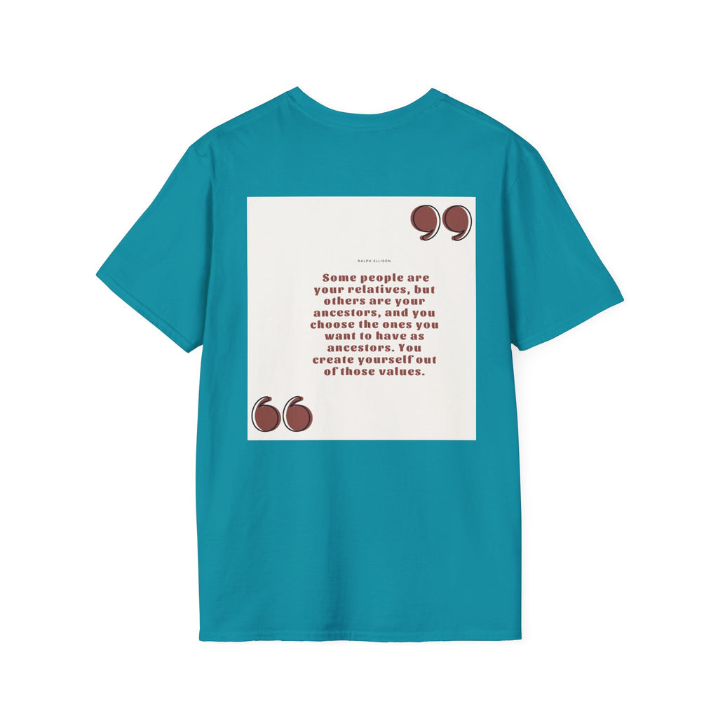 Ralph Ellison Quote Unisex Softstyle T-Shirt