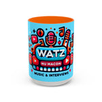 Watz Nu Macon Accent Coffee Mug (11, 15oz)