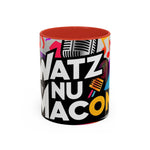 Watz Nu Macon  Accent Coffee Mug (11, 15oz)