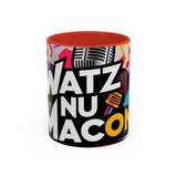 Watz Nu Macon  Accent Coffee Mug (11, 15oz)