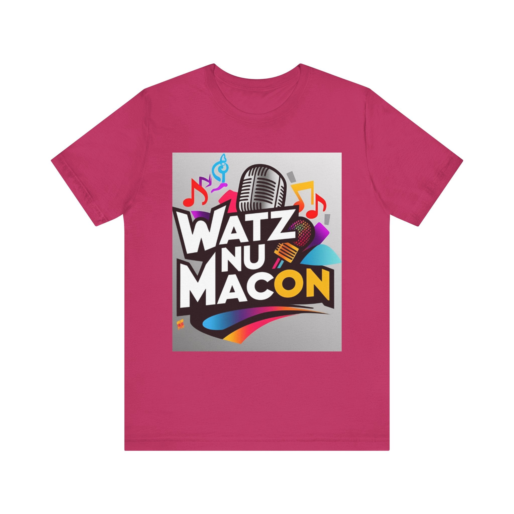 Asphalt Watz Nu Macon Unisex Jersey Short Sleeve Tee