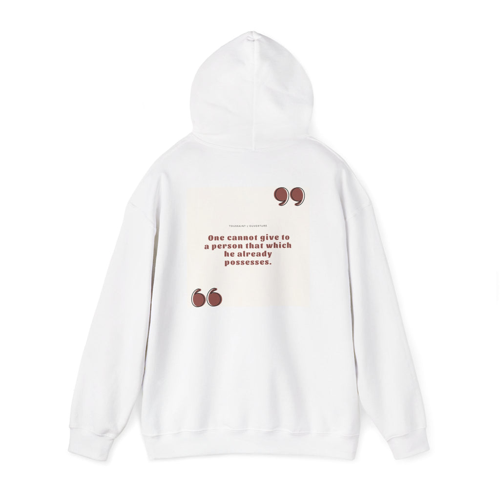 Toussaint Louverture Quote Unisex Heavy Blend™ Hooded Sweatshirt