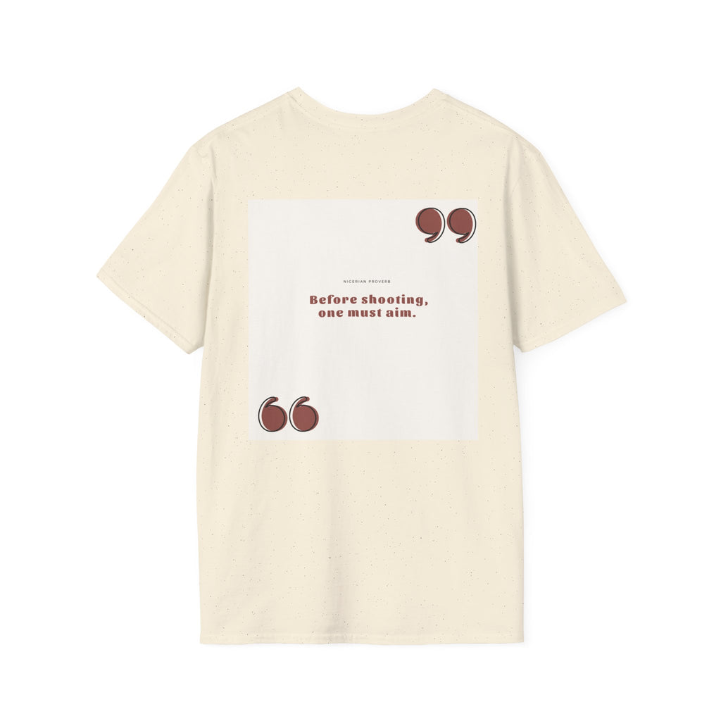 Nigerian Proverb Unisex Softstyle T-Shirt