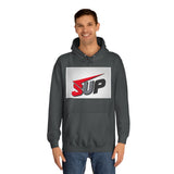 What's SUP Stylish Unisex College Hoodie with Bold SUP Logo, Graphic Sweatshirt for Students, Cozy Casual Wear, Perfect for Campus Life, Holiday Gift