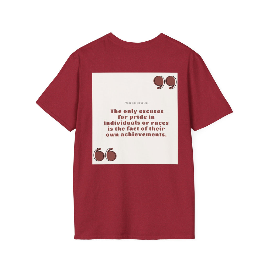 Fredrick Douglas Quote Unisex Softstyle T-Shirt