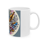 Watz Nu Macon Ceramic Mug, (11oz, 15oz)