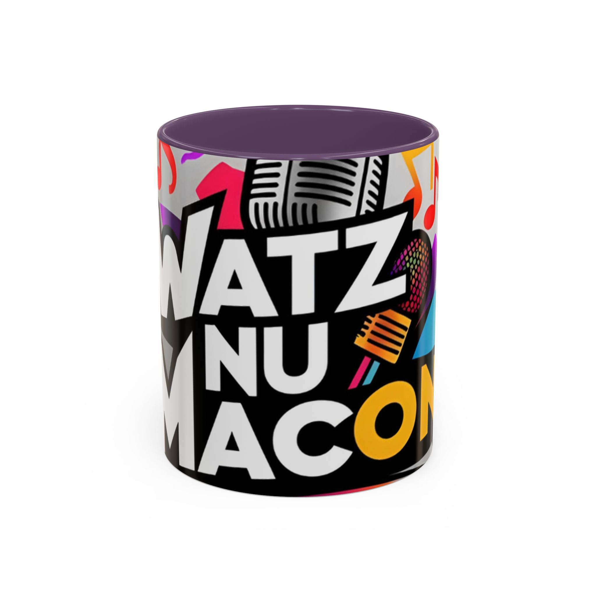 Watz Nu Macon  Accent Coffee Mug (11, 15oz)