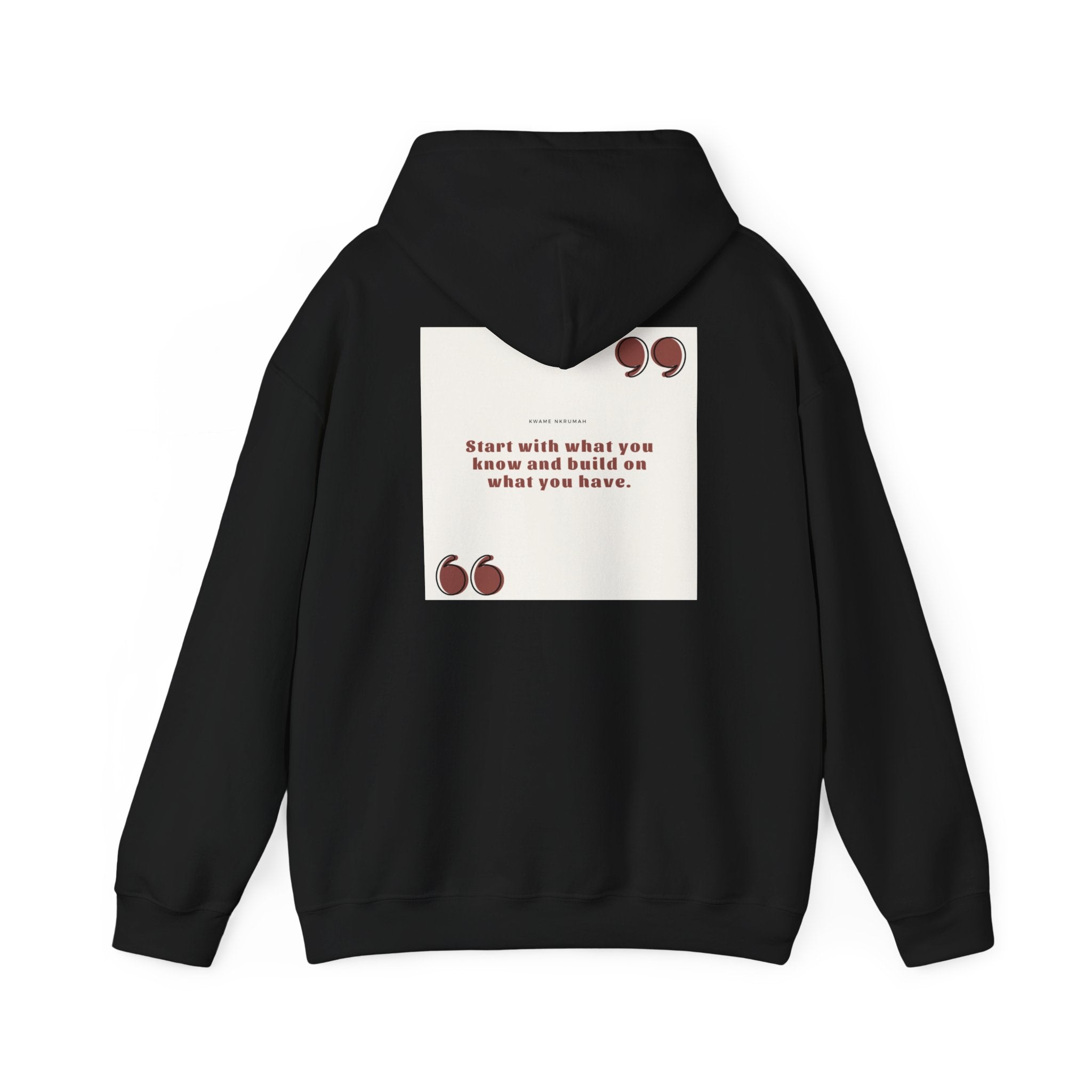 Kwame Nkrumah Quote Unisex Heavy Blend™ Hooded Sweatshirt