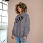 What's SUP Stylish Hoodie with Fun 'sup' Text, Graphic Apparel for Teens and Young Adults, Perfect for Casual Outings, Gifts, Streetwear