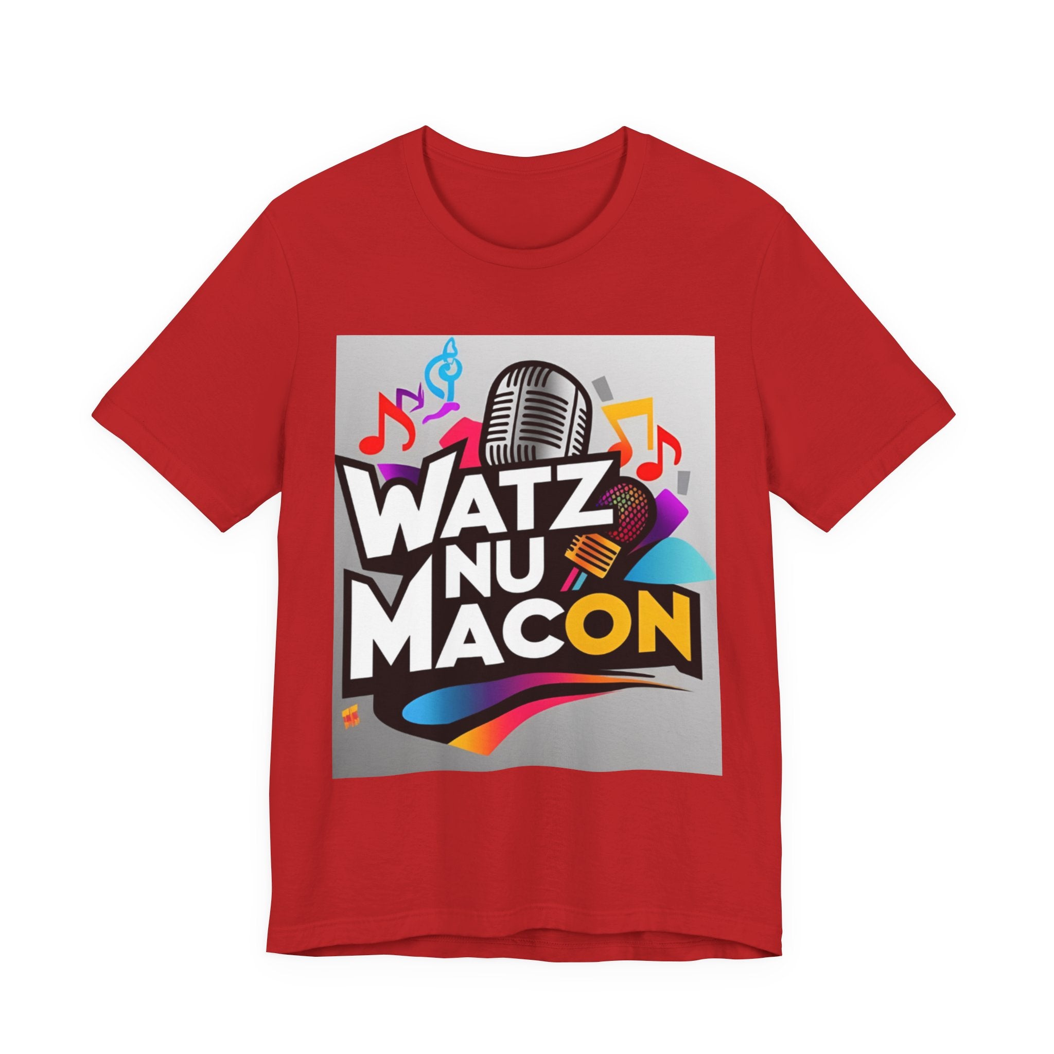 Asphalt Watz Nu Macon Unisex Jersey Short Sleeve Tee