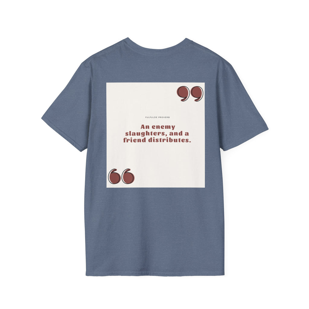 Falfulde Proverb Unisex Softstyle T-Shirt
