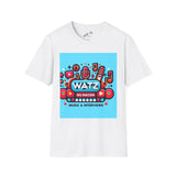 Watz Nu Macon Music & Interviews T-Shirt, Casual Unisex Tee, Music Lover Gift, Creative Graphic T-Shirt, Vintage Style Top