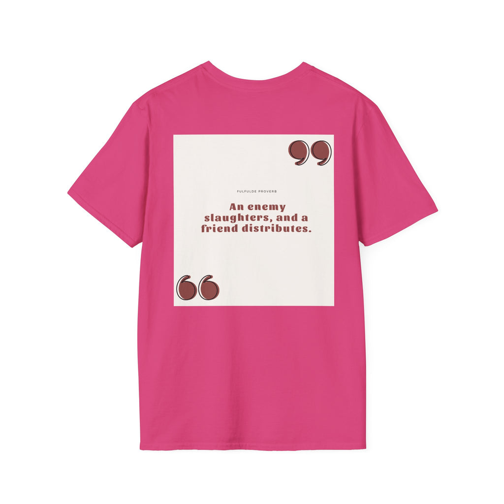 Falfulde Proverb Unisex Softstyle T-Shirt