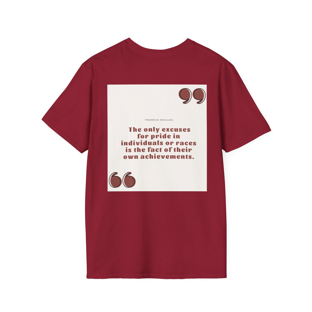 Fredrick Douglas Quote Unisex Softstyle T-Shirt