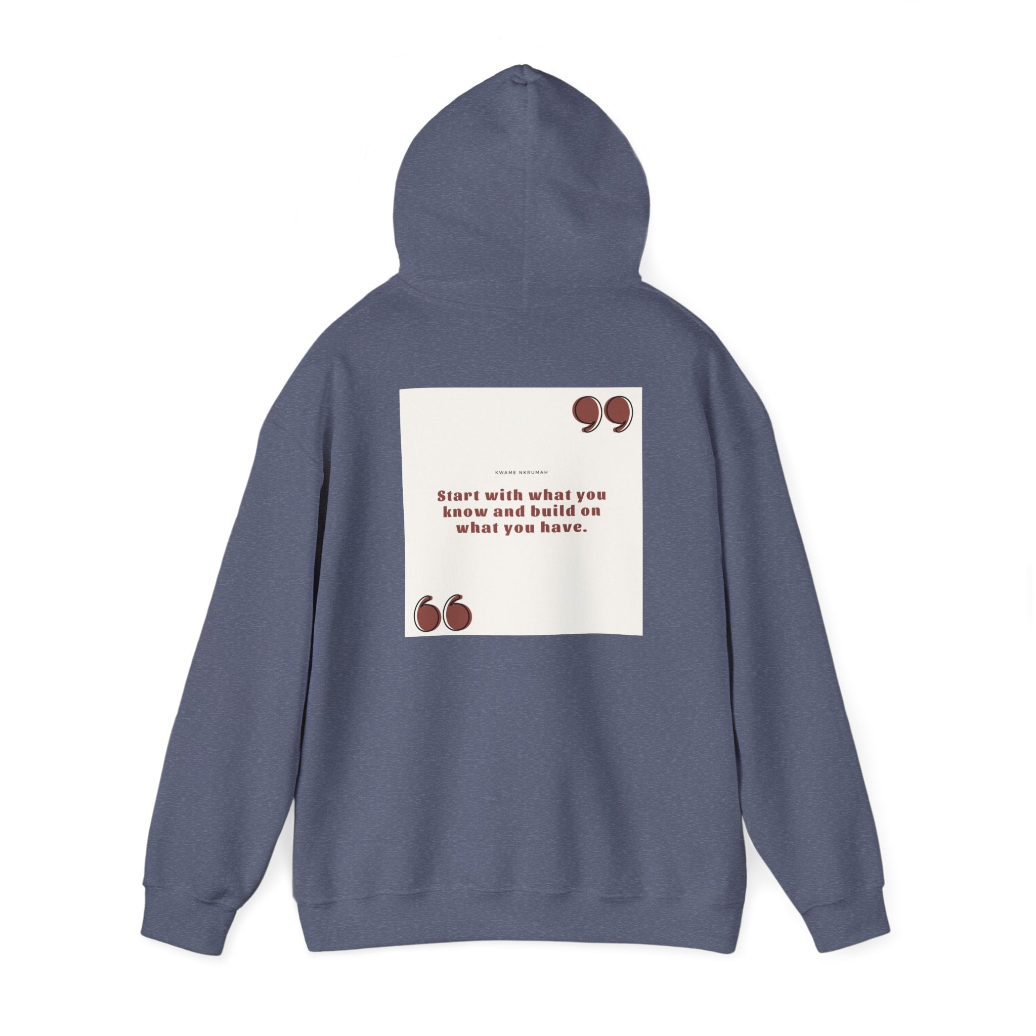 Kwame Nkrumah Quote Unisex Heavy Blend™ Hooded Sweatshirt