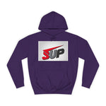 What's SUP Stylish Unisex College Hoodie with Bold SUP Logo, Graphic Sweatshirt for Students, Cozy Casual Wear, Perfect for Campus Life, Holiday Gift