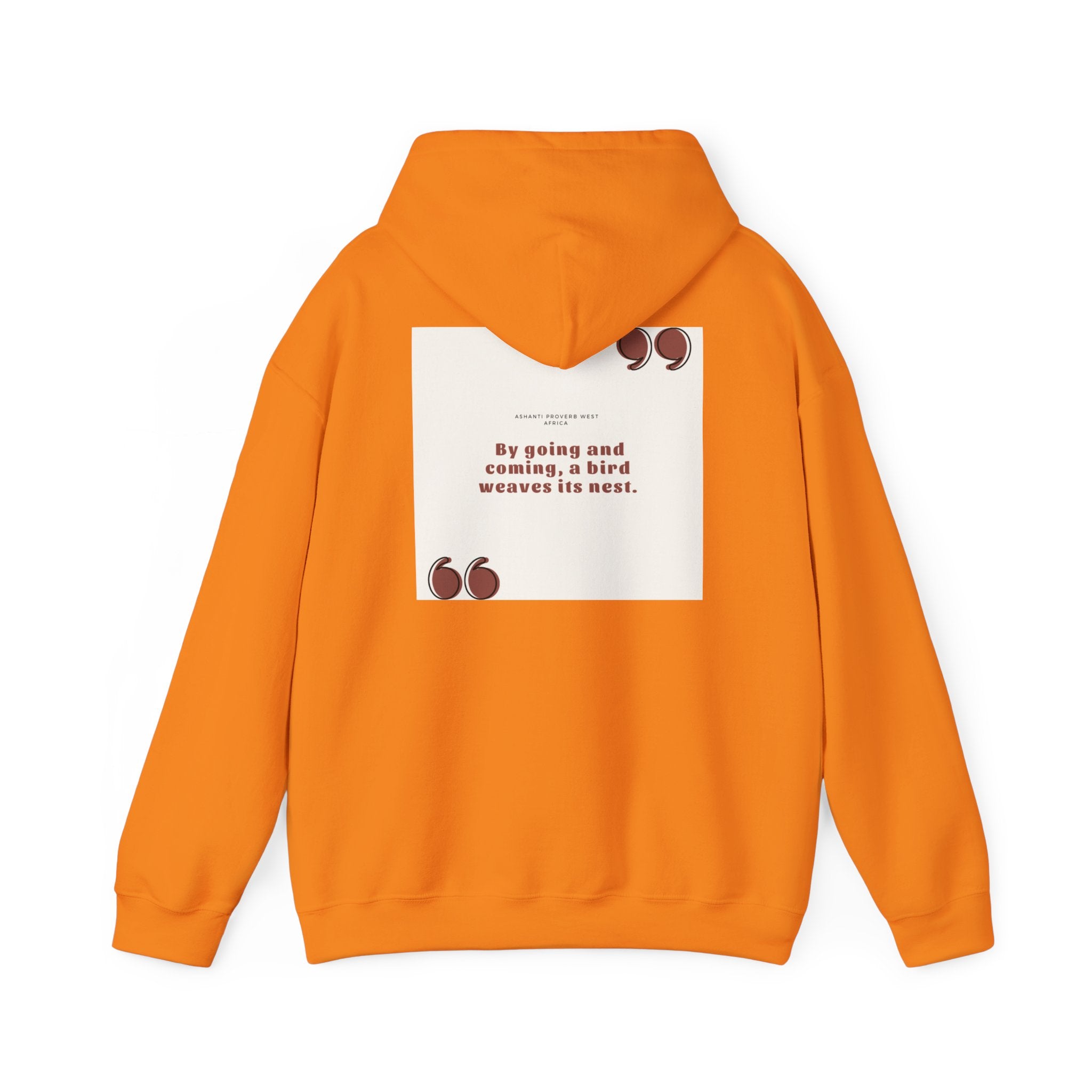 Ashanti Proverb Quote Unisex Heavy Blend™ Hooded Sweatshirt