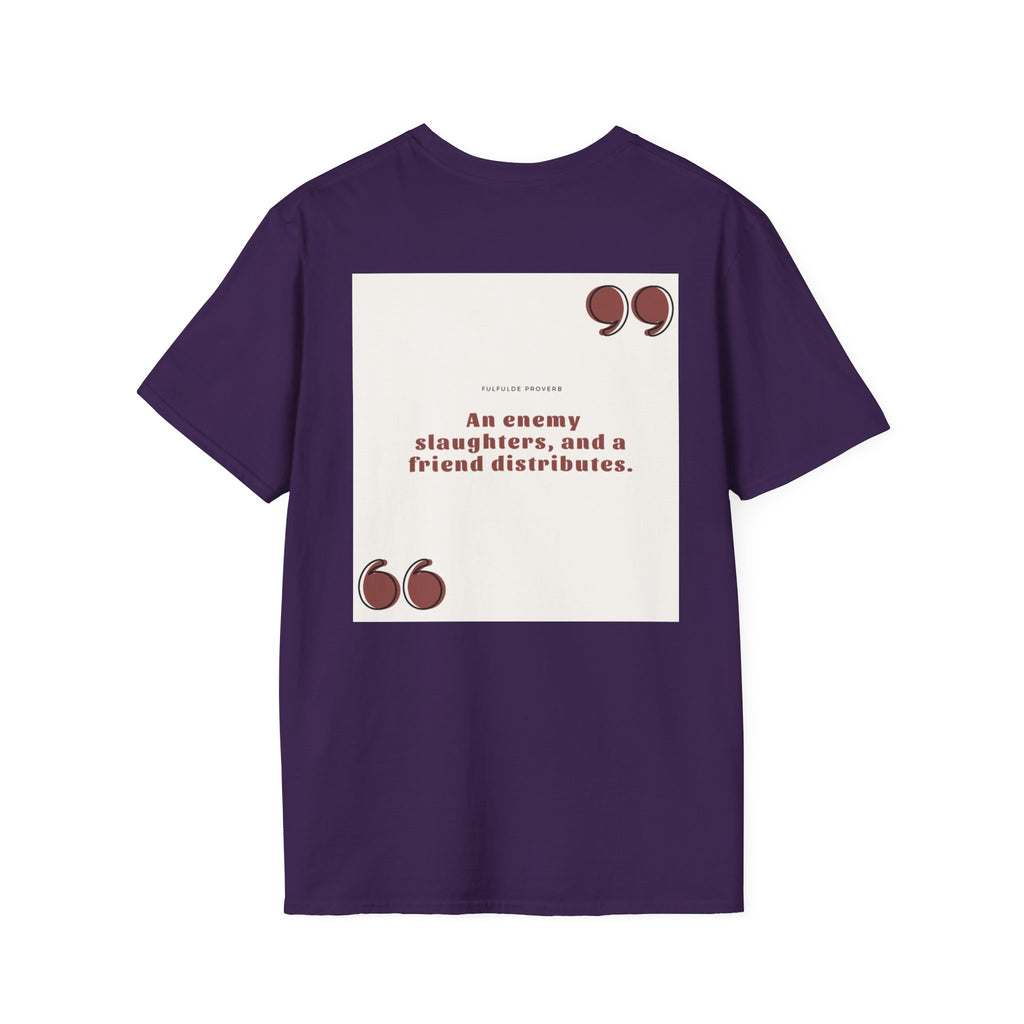 Falfulde Proverb Unisex Softstyle T-Shirt