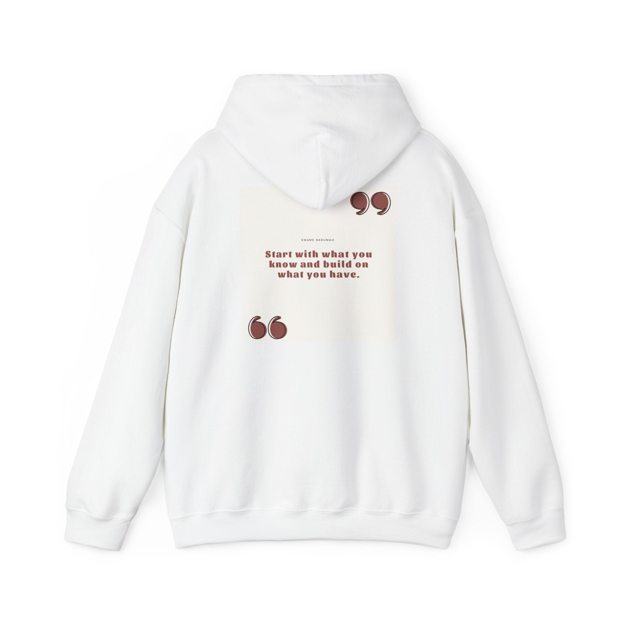 Kwame Nkrumah Quote Unisex Heavy Blend™ Hooded Sweatshirt